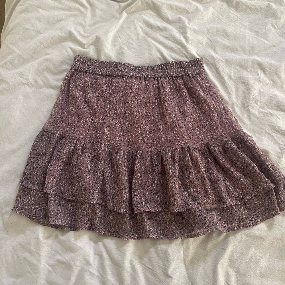 JDY PINK FLORAL DITSY SKIRT SIZE S/M